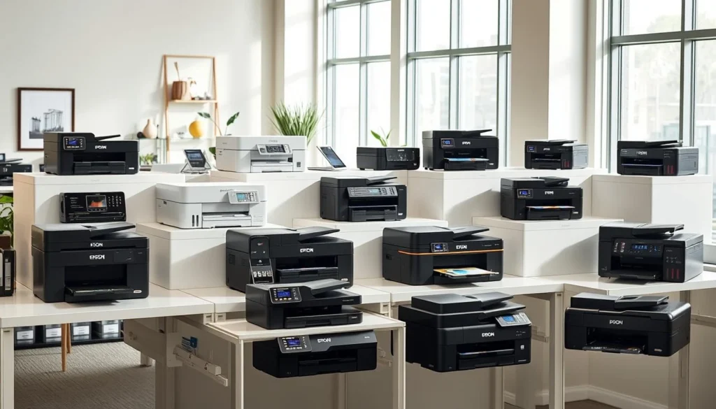 Explore the Variety of EPSON Printers for Your Office