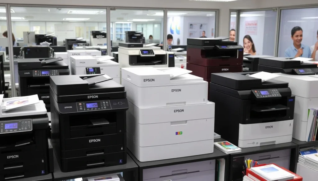 Explore the Variety of EPSON Printers for Your Office