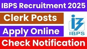 IBPS Clerk Notification 2025